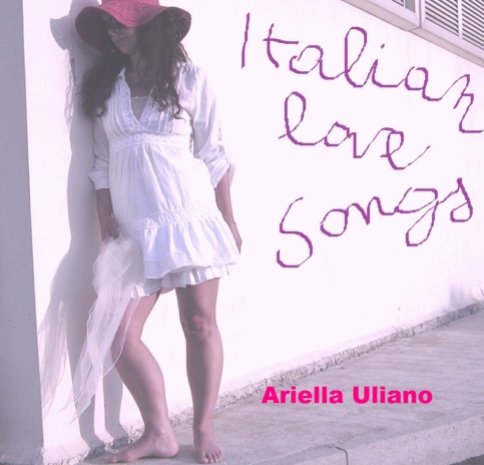 cd cover italian love songs for printing